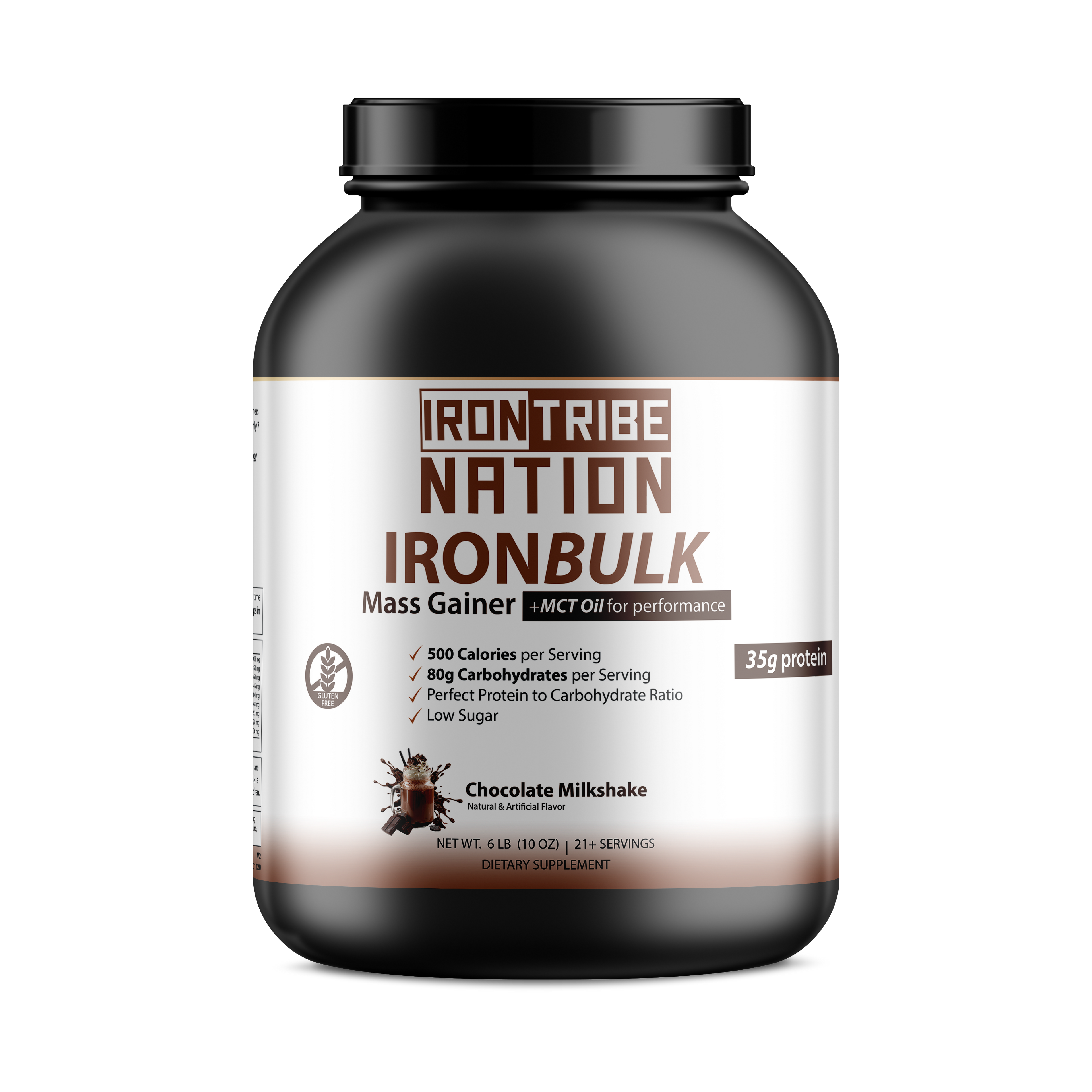 IronBulk Chocolate Milkshake Mass Gainer