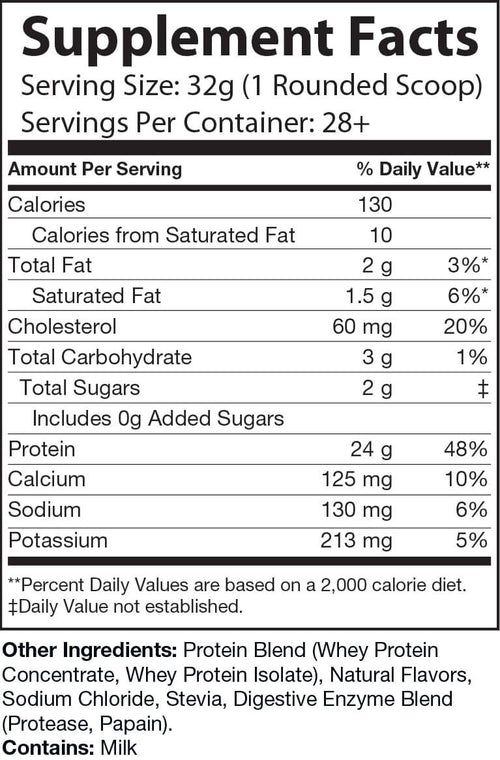 2lb Salted Caramel Cheesecake Whey Protein Powder