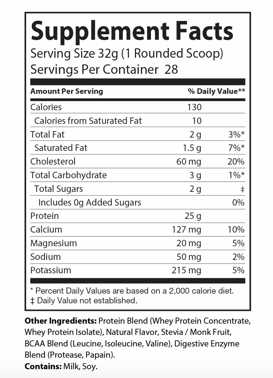 Vanilla Cupcake Whey Protein Blend
